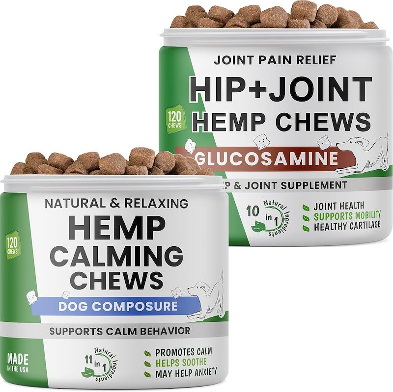Advanced Calming Chews with Hemp & Joint Support